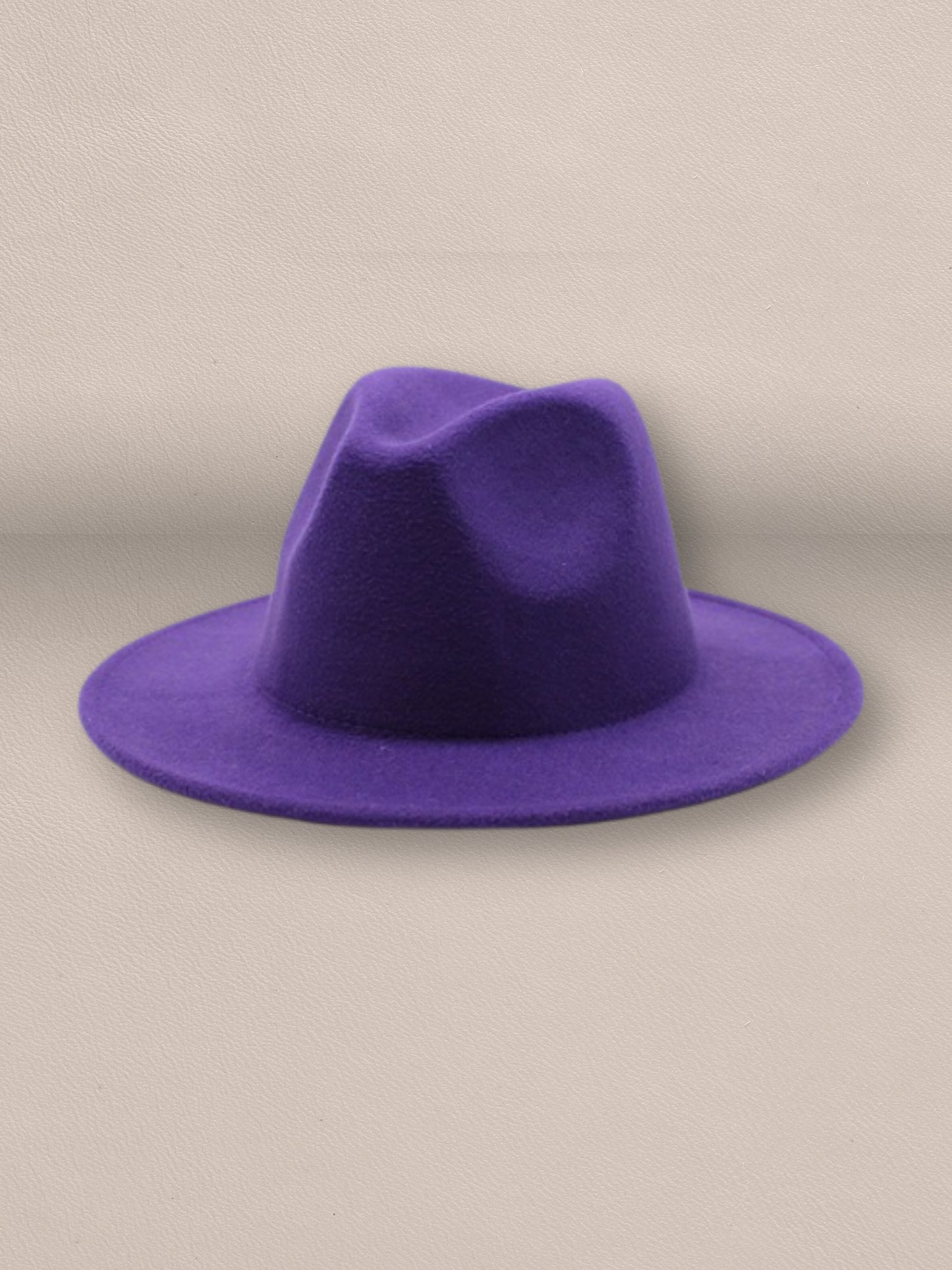 Retro Flat Fedora Hat