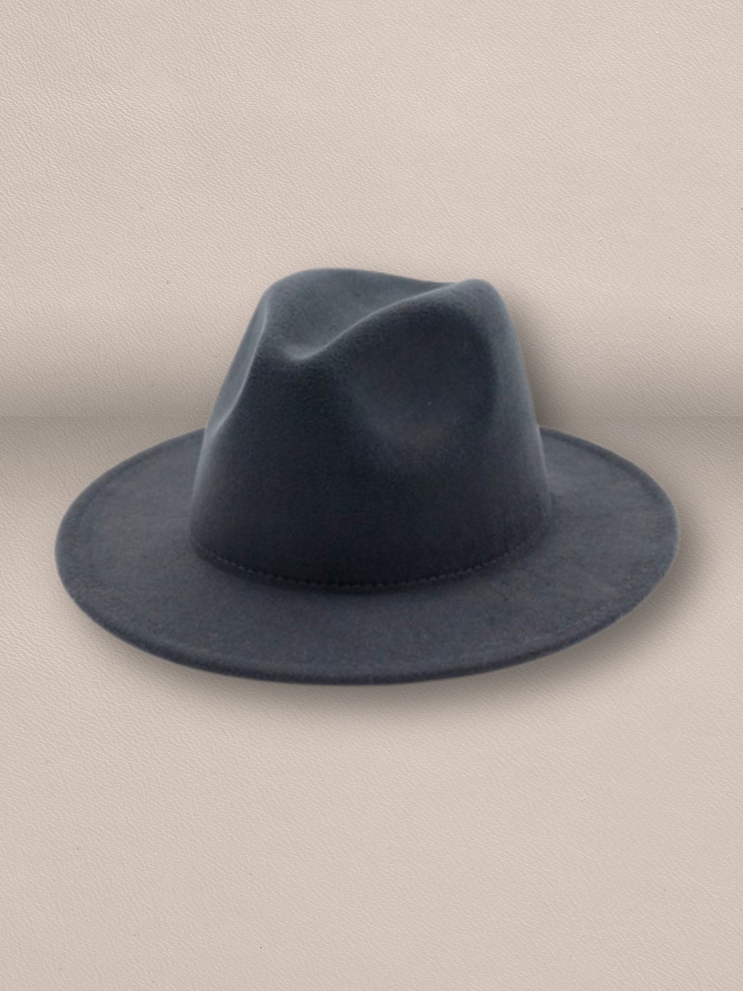 Retro Flat Fedora Hat