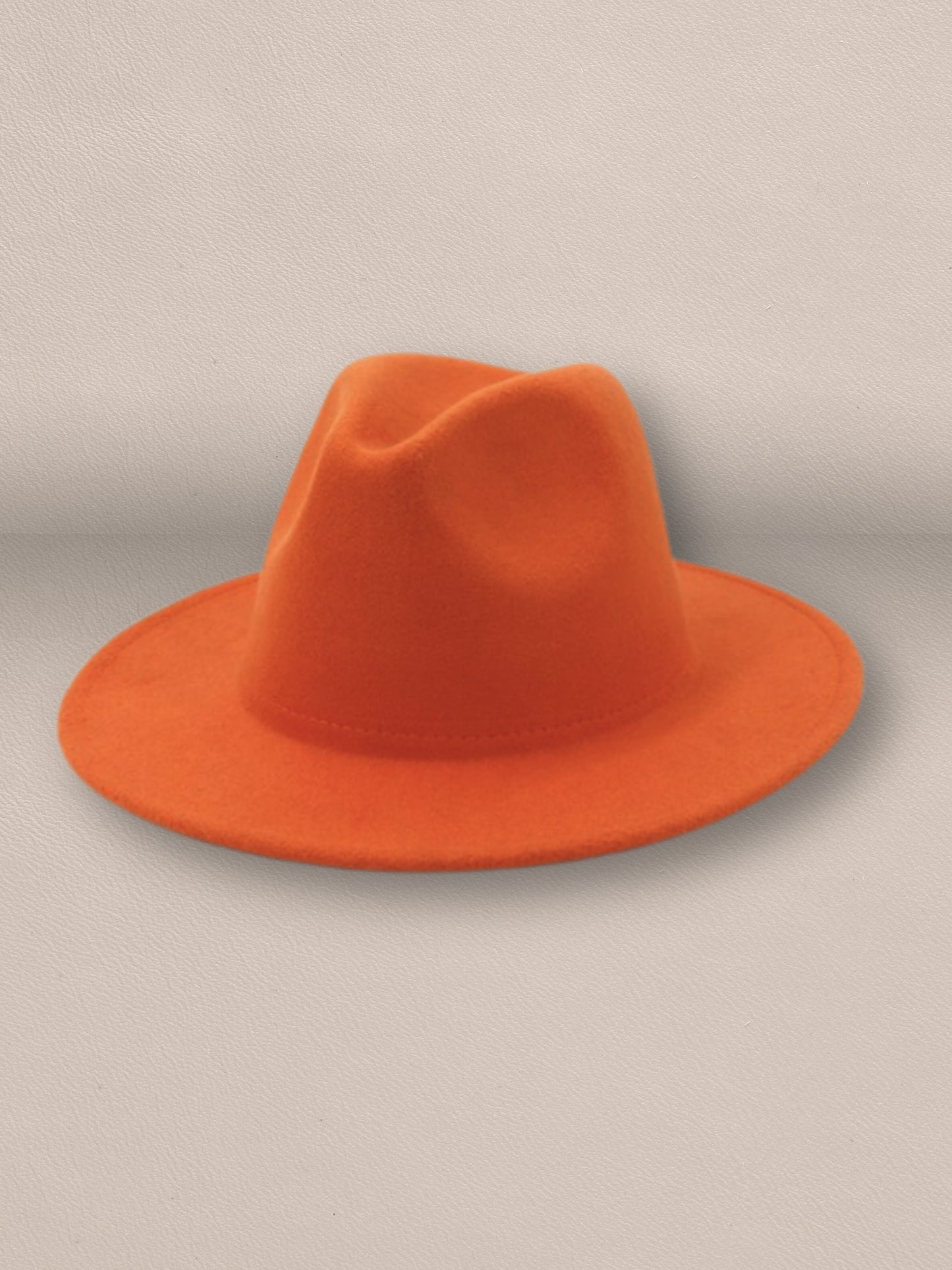 Retro Flat Fedora Hat