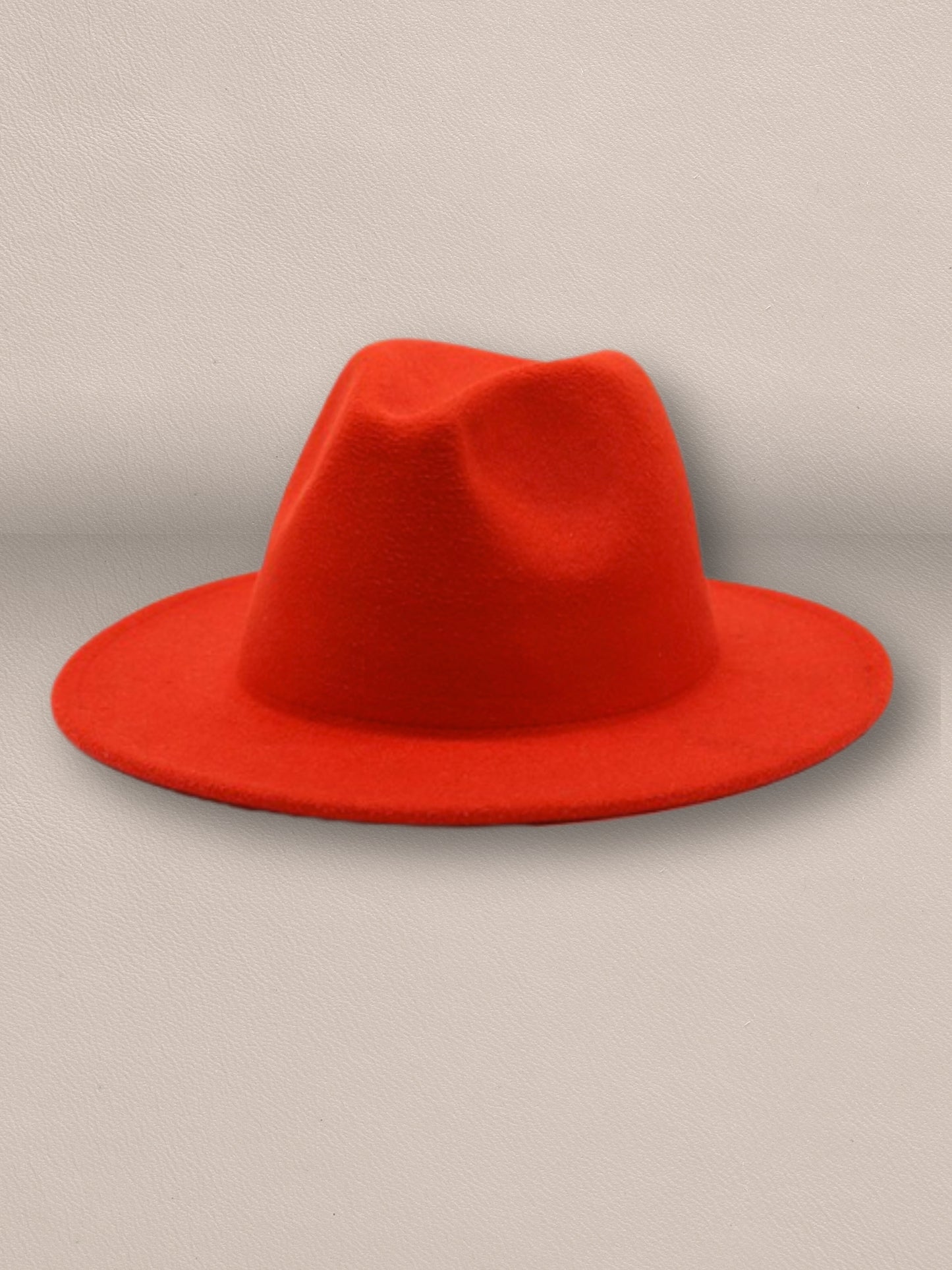 Retro Flat Fedora Hat