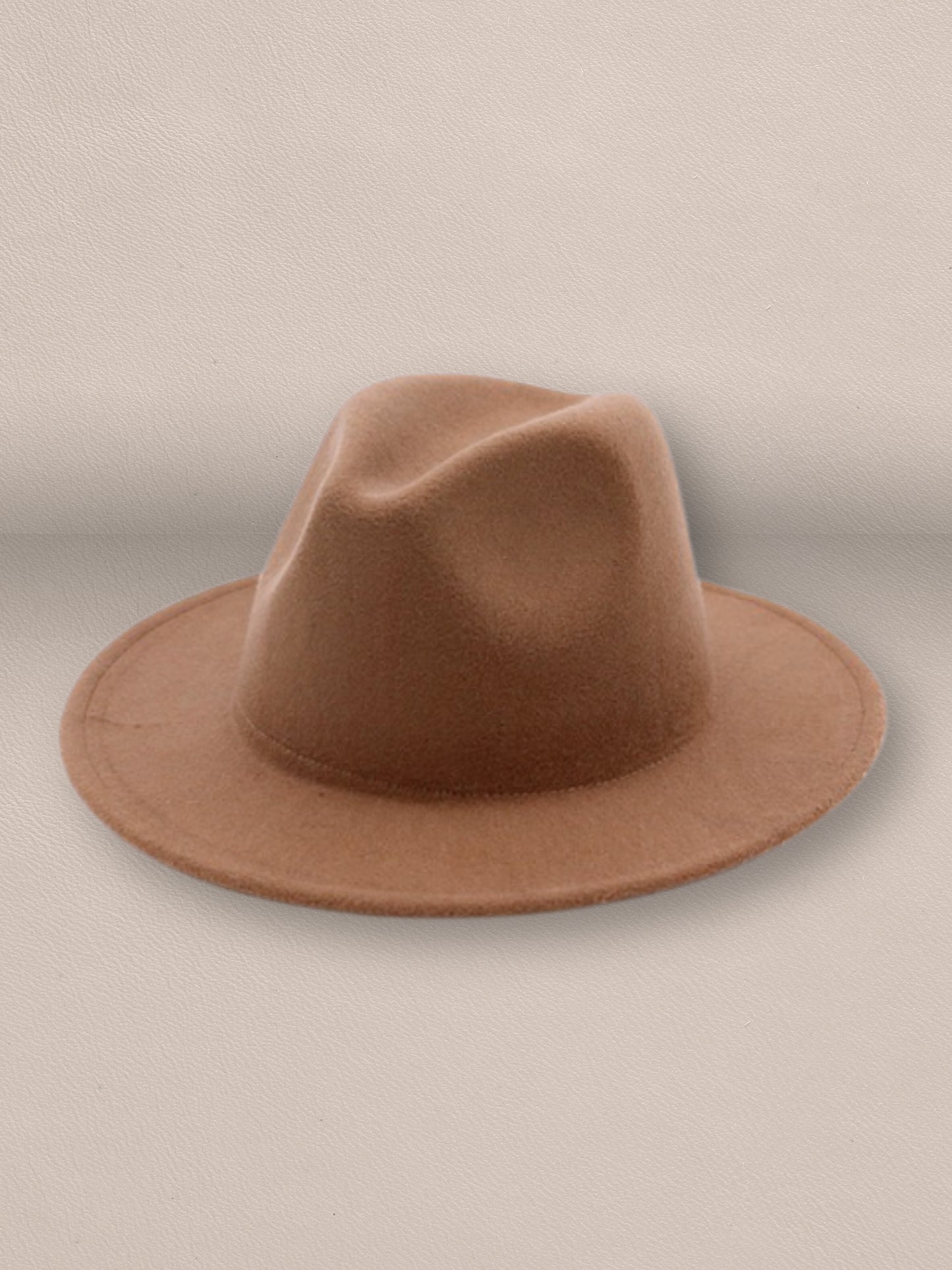 Retro Flat Fedora Hat