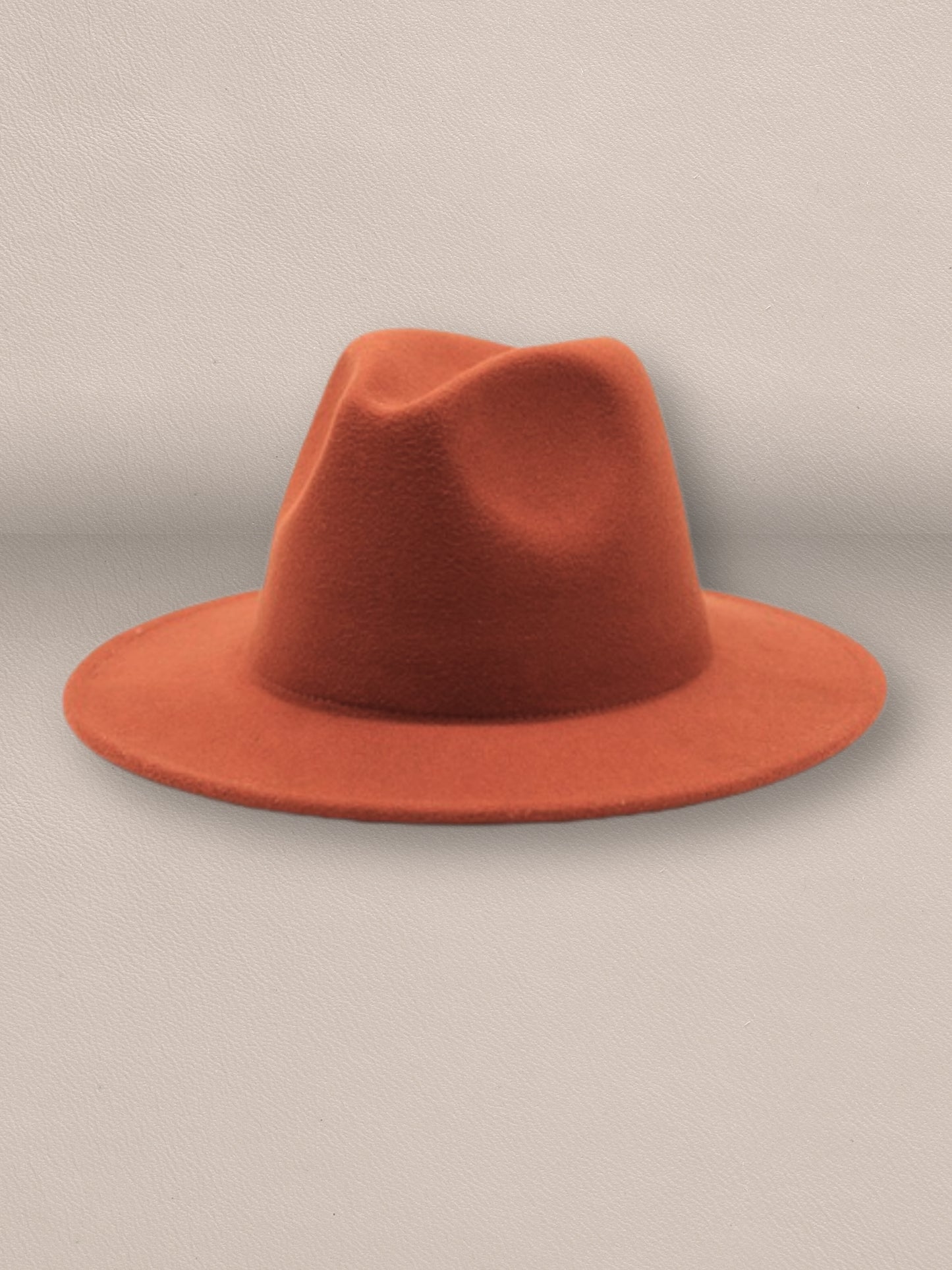 Retro Flat Fedora Hat