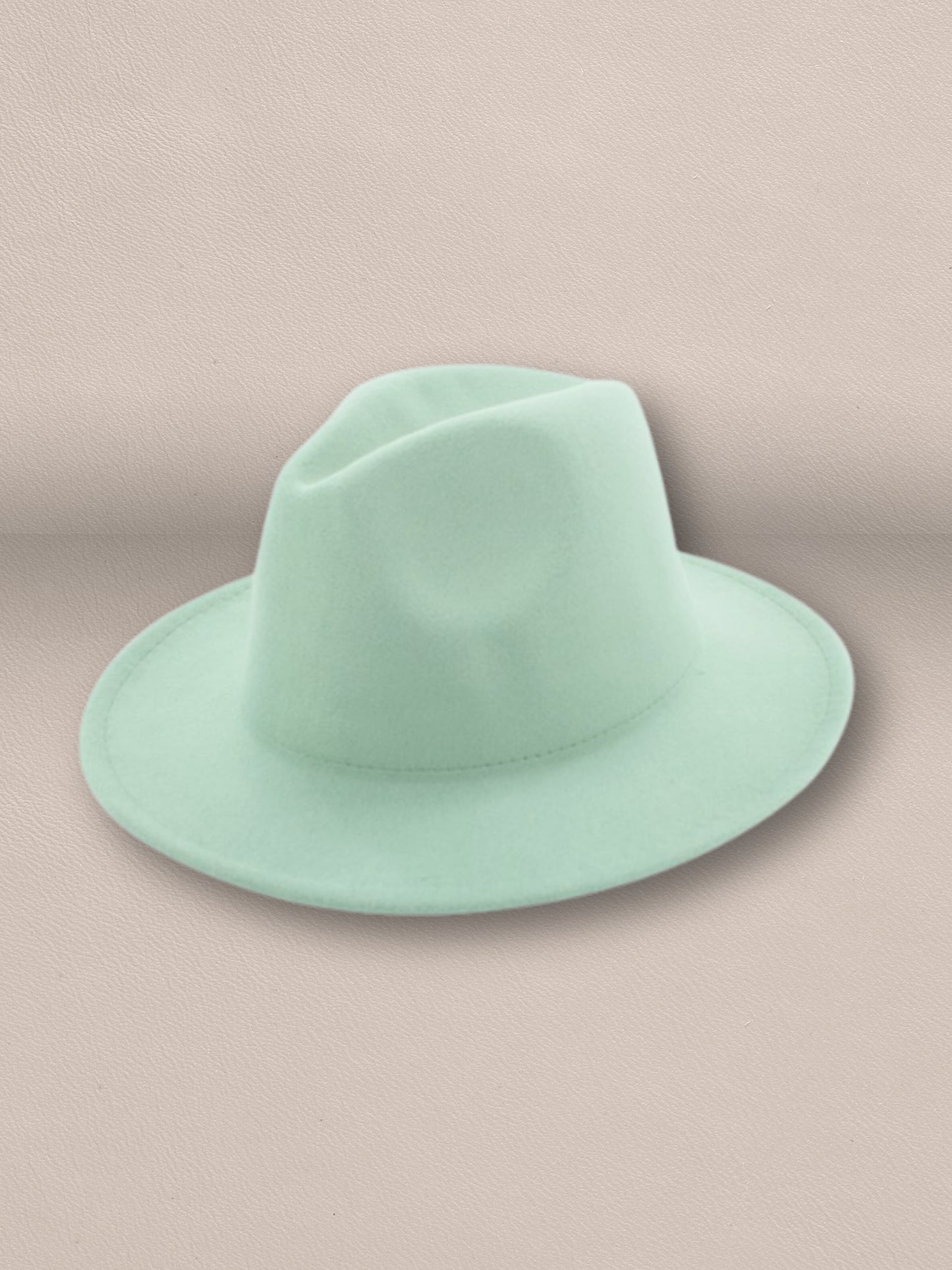 Retro Flat Fedora Hat