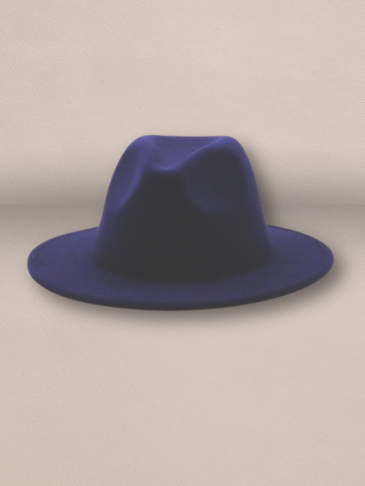 Retro Flat Fedora Hat