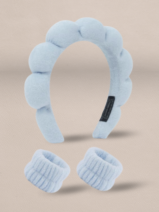 Plush Headband and Scrunchie Set