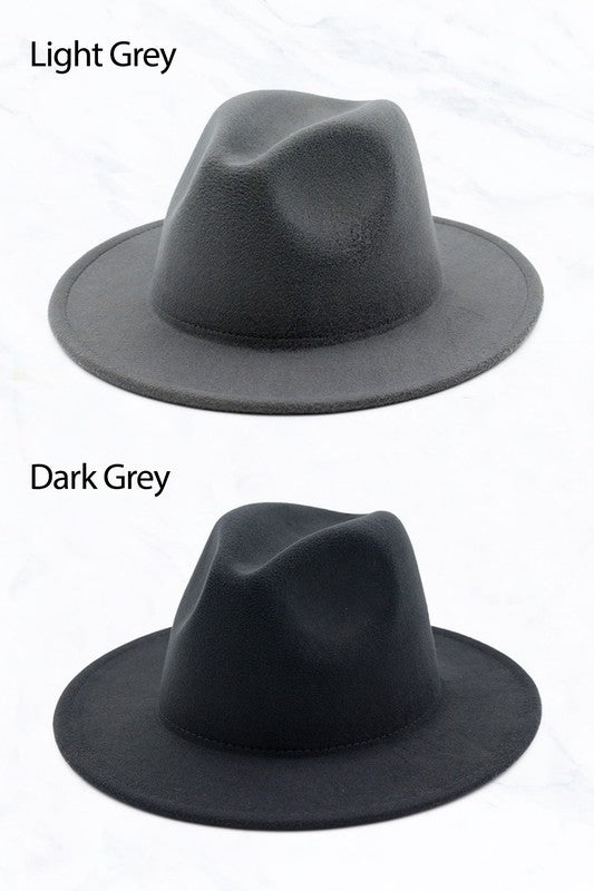 Retro Flat Fedora Hat