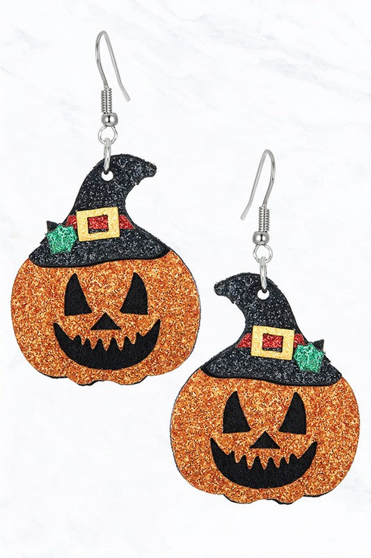 Halloween Pumpkin Earring