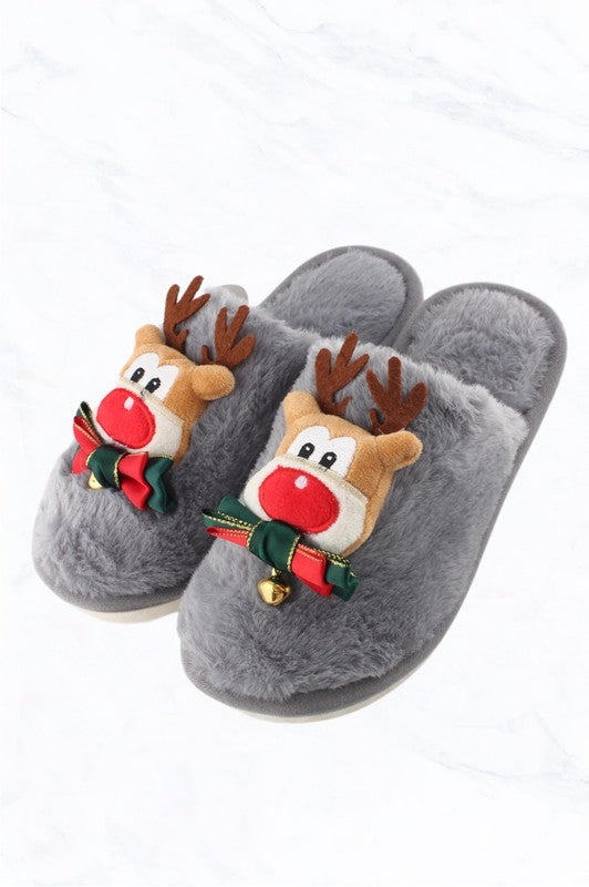 Reindeer Slippers