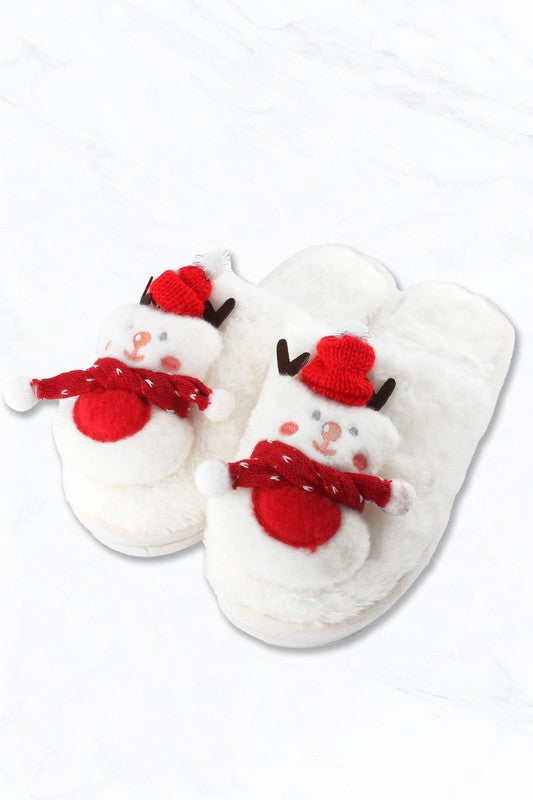 Snowman Slippers