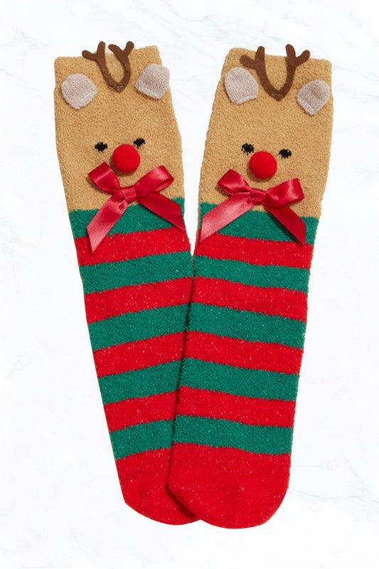 Christmas 4 Pairs Of Socks Gift Set