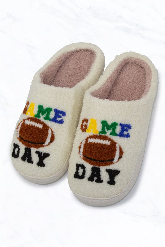 Game Day Cozy Slippers