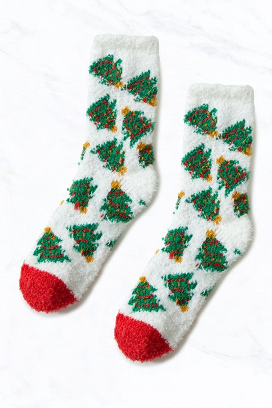 Festive Christmas Socks Set - 12 Pairs ' Adults '