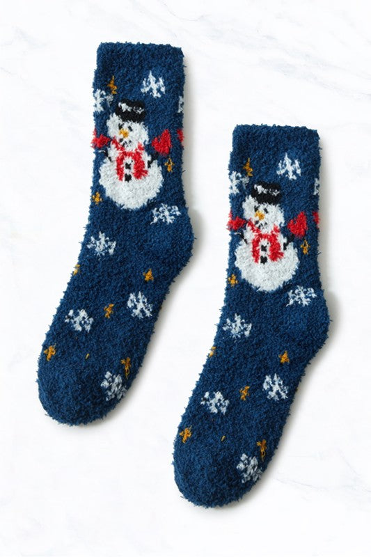 Festive Christmas Socks Set - 12 Pairs ' Adults '