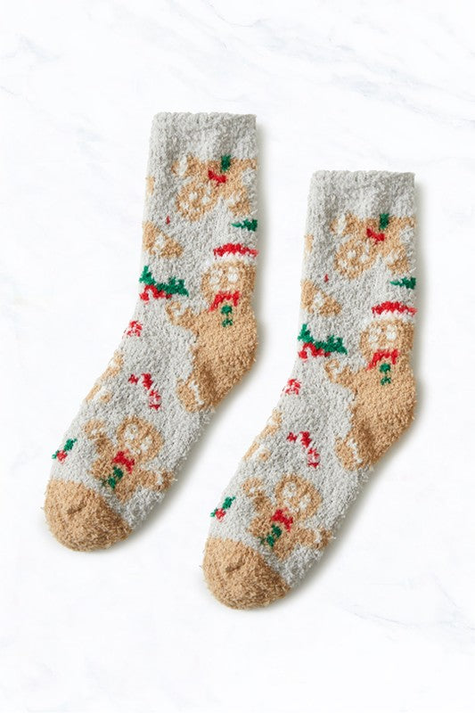 Festive Christmas Socks Set - 12 Pairs ' Adults '